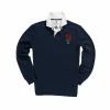 Black & Blue 1871 England 1871 Away Rugby Shirt