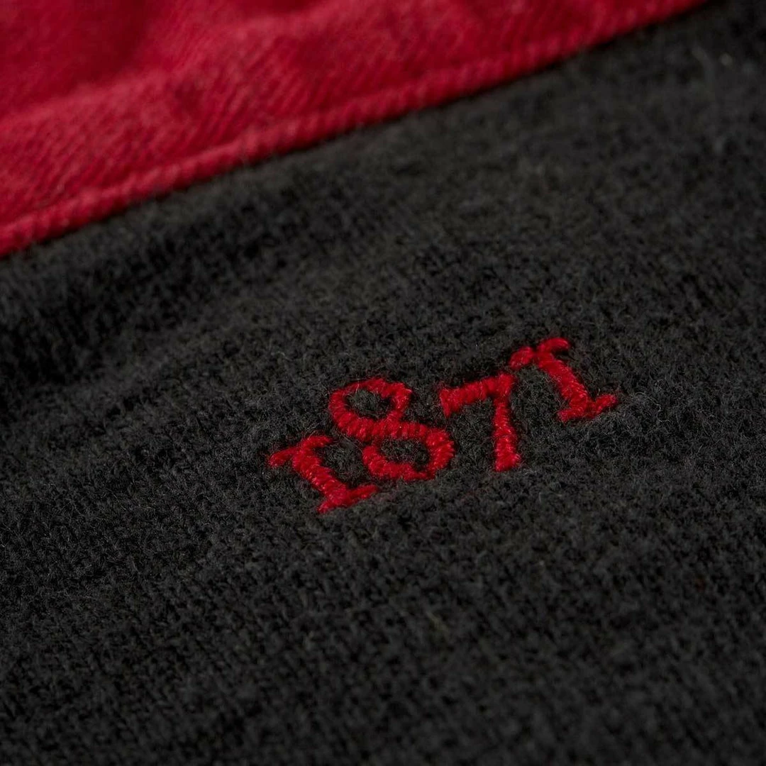 Black & Blue 1871 Clothing Law Club 1871 Rugby Shirt 7 Black & Blue 1871 Clothing Law Club 1871 Rugby Shirt