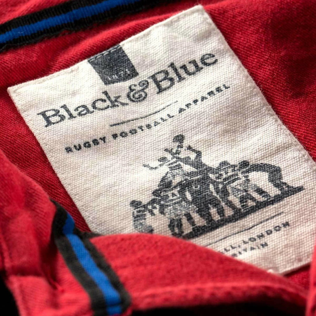Black & Blue 1871 Clothing Law Club 1871 Rugby Shirt 8 Black & Blue 1871 Clothing Law Club 1871 Rugby Shirt