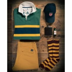 Black & Blue 1871 Clothing Outdoor Heritage Rugby Shirt 14 Black & Blue 1871 Clothing Outdoor Heritage Rugby Shirt