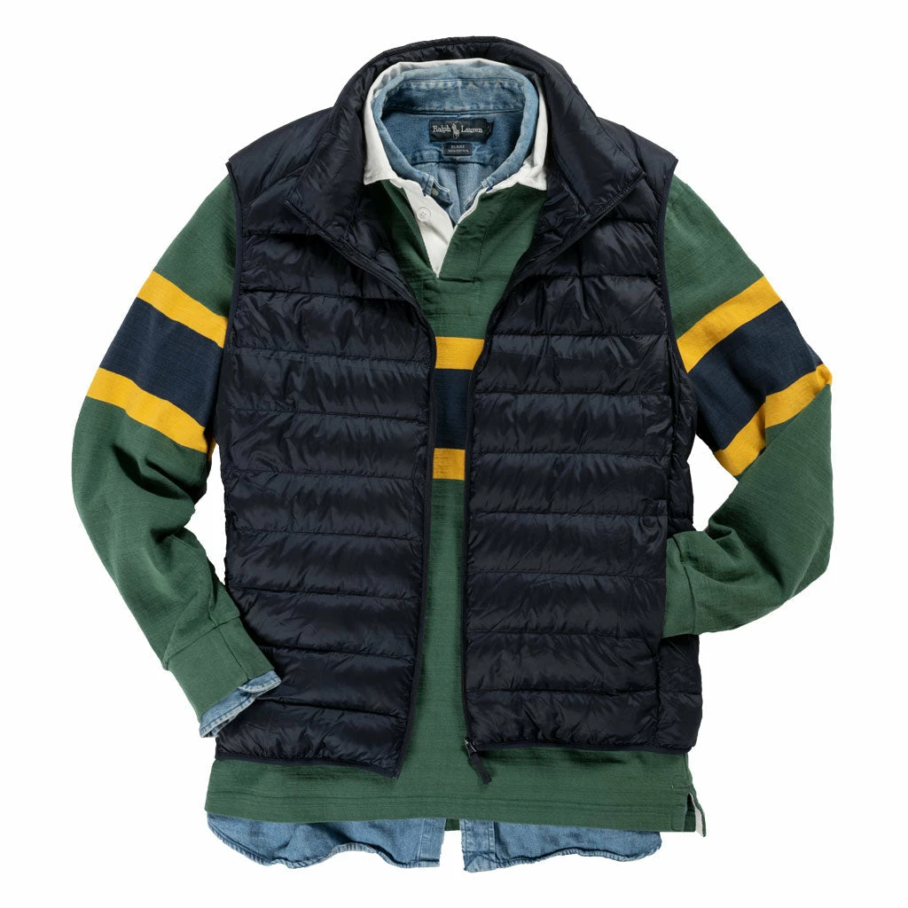 Black & Blue 1871 Clothing Outdoor Heritage Rugby Shirt 7 Black & Blue 1871 Clothing Outdoor Heritage Rugby Shirt