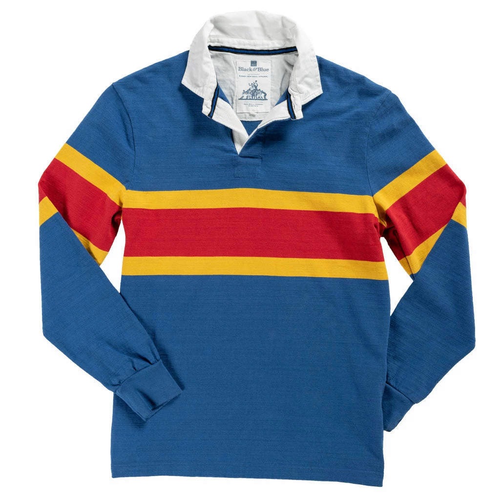 Black & Blue 1871 Outdoor Heritage Rugby Shirt Clothing 3 Black & Blue 1871 Outdoor Heritage Rugby Shirt Clothing