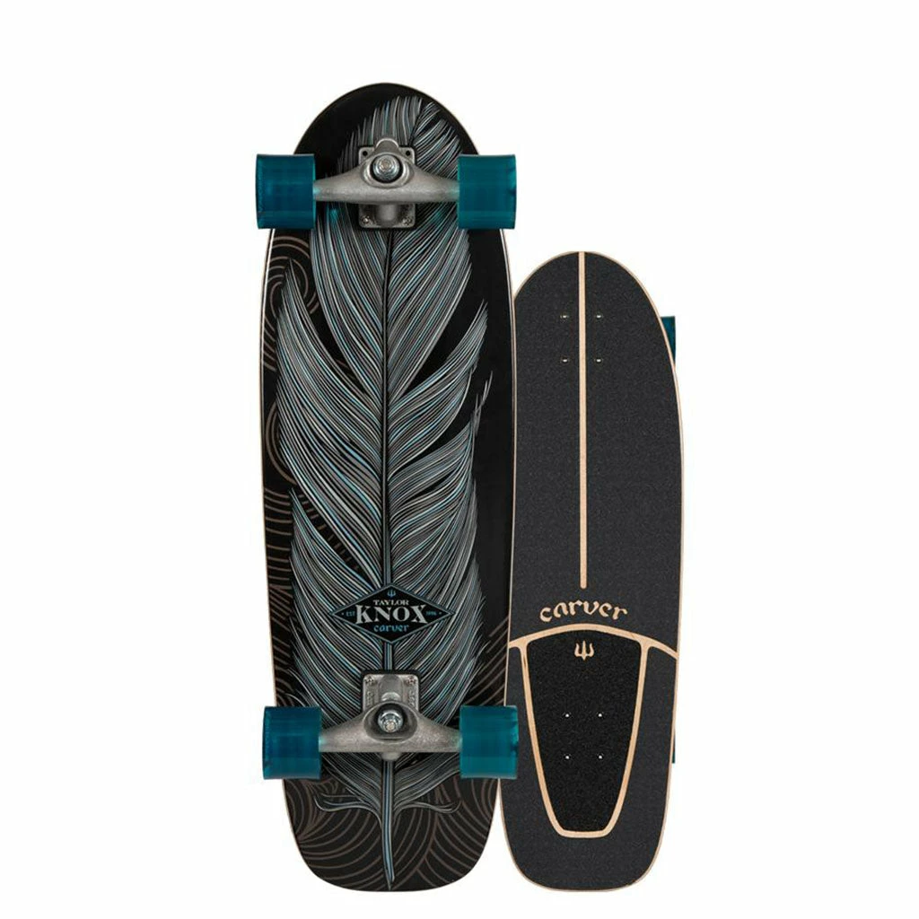 Carver Skateboards CX Raw 31.25" Knox Quill Complete Skateboards & Slacklines 3 Carver Skateboards CX Raw 31.25" Knox Quill Complete Skateboards & Slacklines