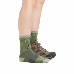 Darn Tough Clothing Queen Bee Micro Crew Lightweight W/ Cushion | Women's