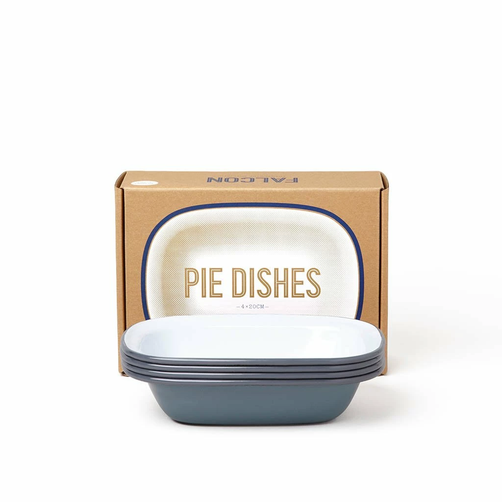 Falcon Enamelware Home, Garden & Cooking Pie Dishes (Set Of 4) 3 Falcon Enamelware Home, Garden & Cooking Pie Dishes (Set Of 4)