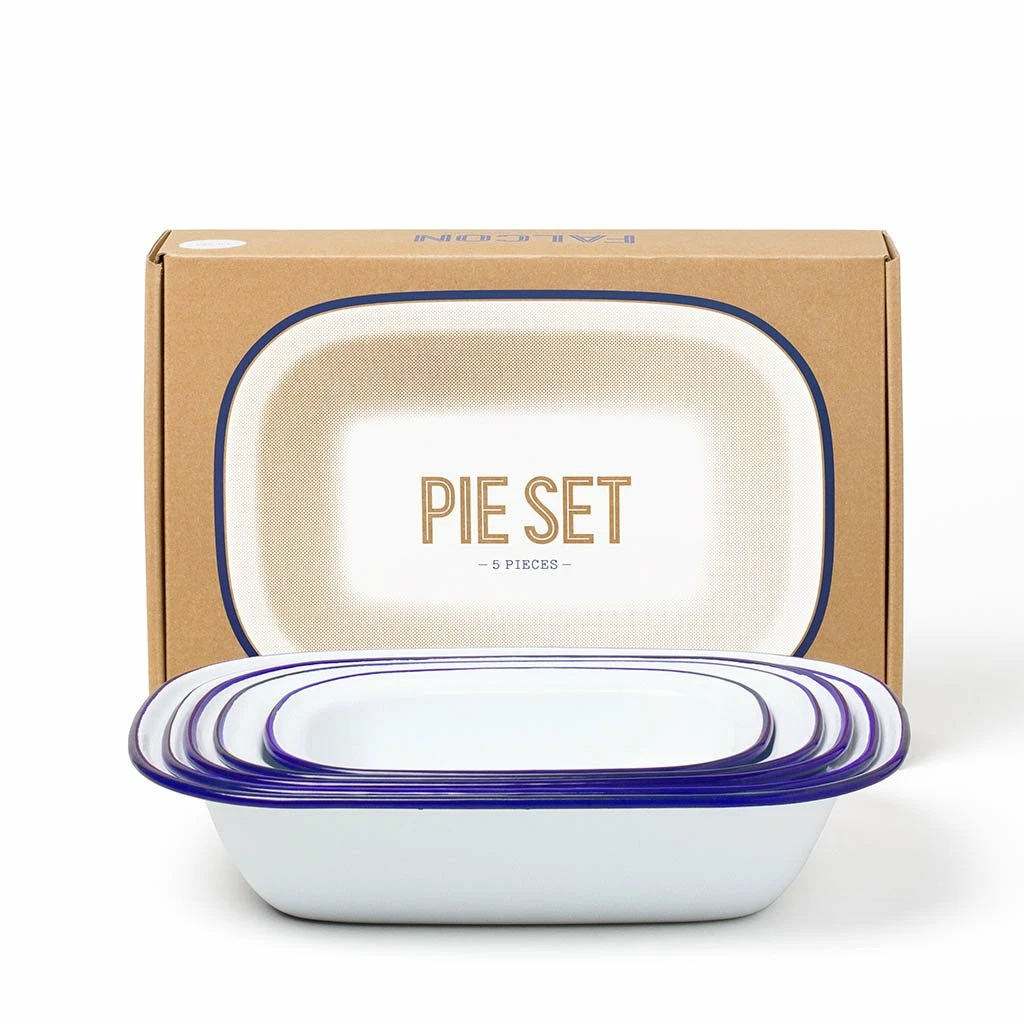 Falcon Enamelware Pie Set Home, Garden & Cooking 3 Falcon Enamelware Pie Set Home, Garden & Cooking