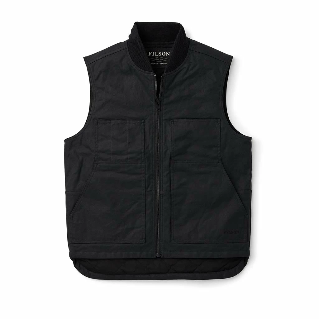 Filson Tin Cloth Insulated Work Vest 3 Filson Tin Cloth Insulated Work Vest