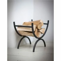 Garden Trading Wrought Iron Log Holder | Small Home, Garden & Cooking