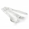 GSI Outdoors New Glacier Stainless Cutlery Set 1 GSI Outdoors New Glacier Stainless Cutlery Set