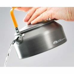 GSI Outdoors Halulite Tea Kettle 1L Camping Kit