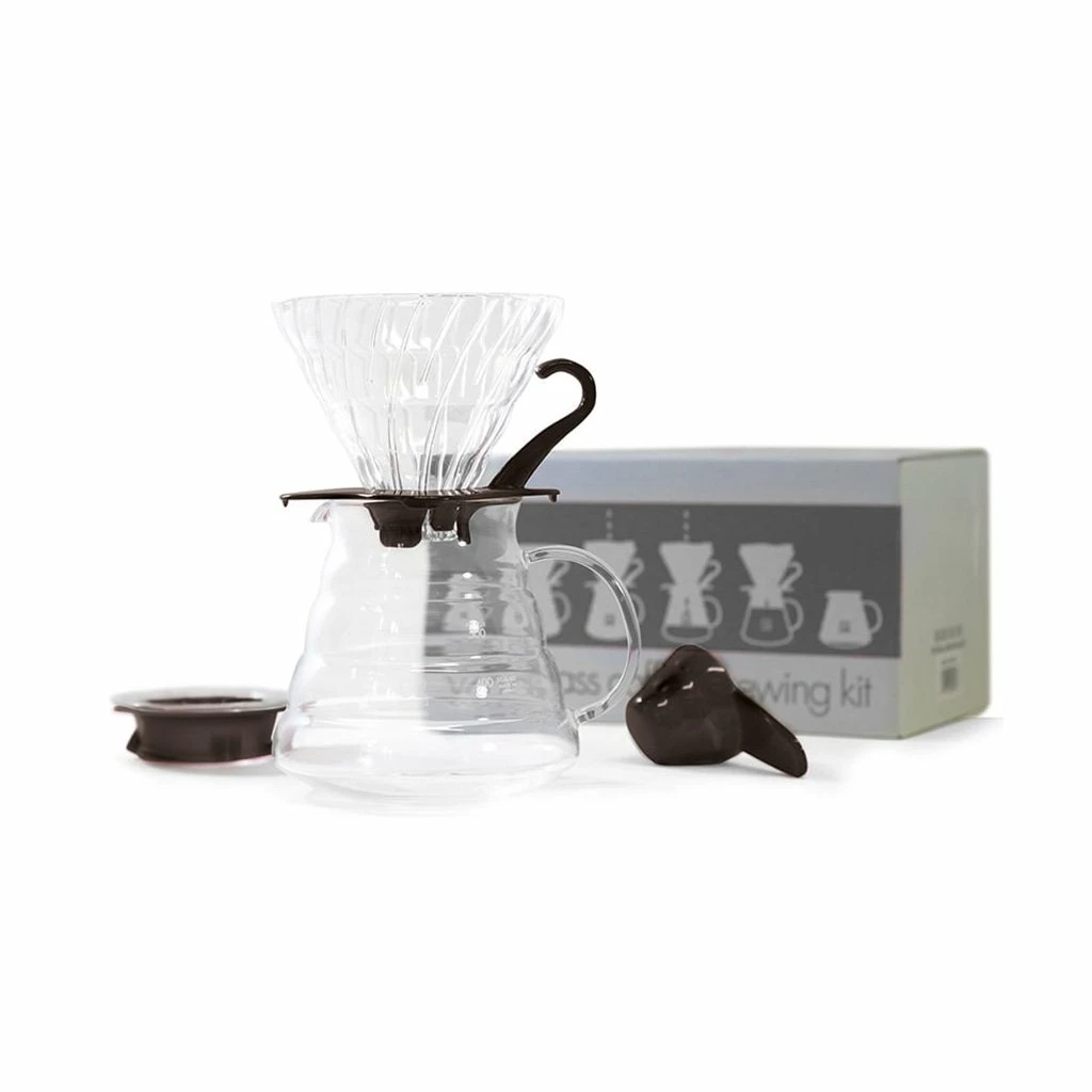 Hario V60 Glass Coffee Brewing Set 02 3 Hario V60 Glass Coffee Brewing Set 02