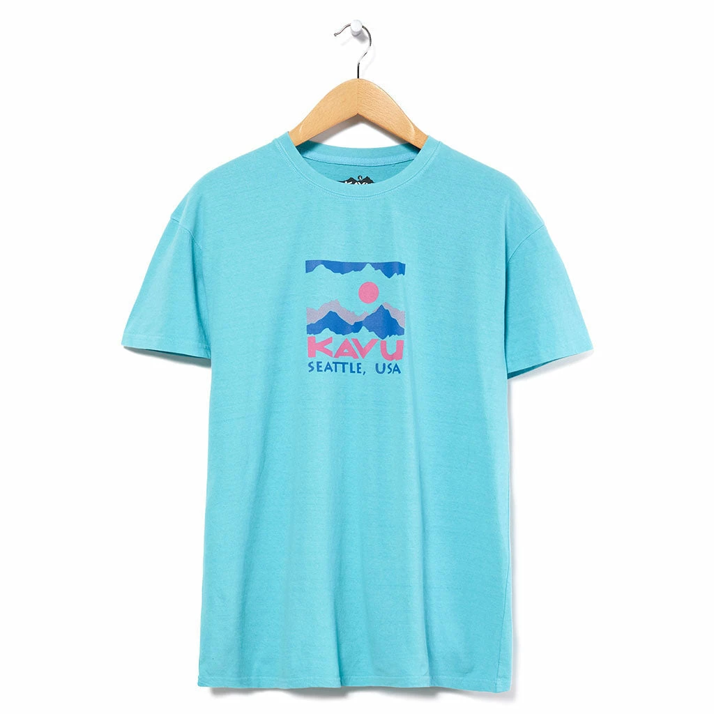 KAVU New Sticker Square Tee | Men's 5 KAVU New Sticker Square Tee | Men's