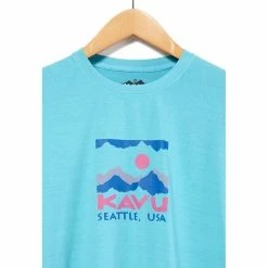 KAVU New Sticker Square Tee | Men's 11 KAVU New Sticker Square Tee | Men's