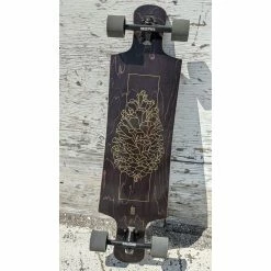 Landyachtz Skateboards & Slacklines Drop Hammer Black Pinecone 37