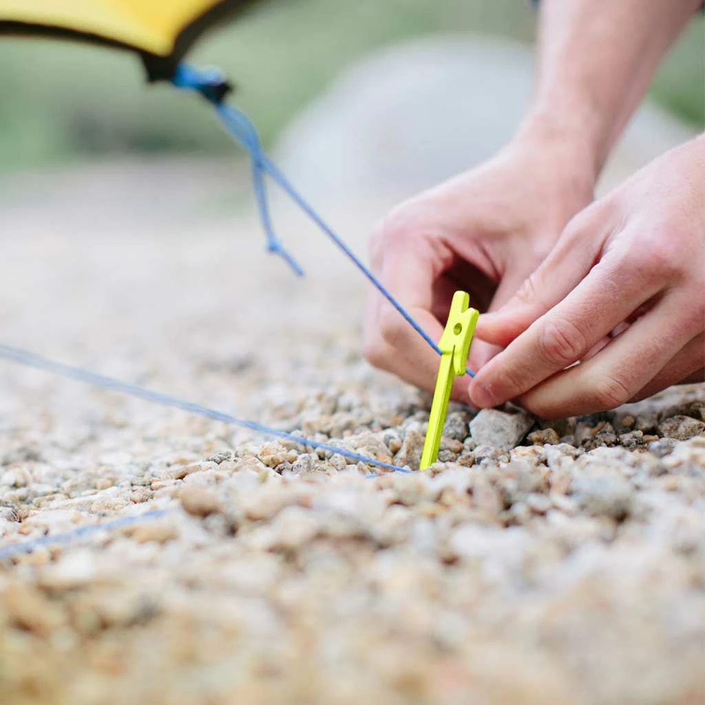 NEMO Equipment Airpin Stakes (Set Of 4) Camping Kit 6 NEMO Equipment Airpin Stakes (Set Of 4) Camping Kit