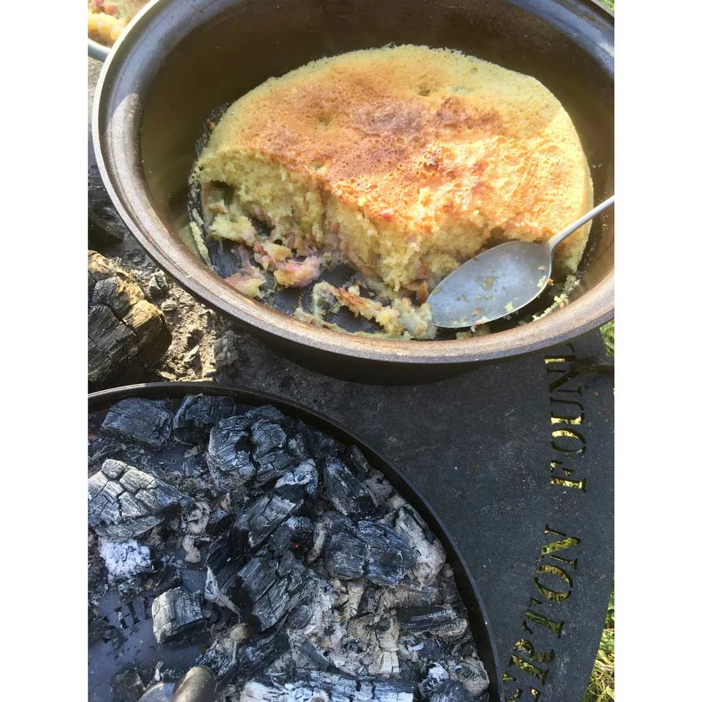 Netherton Foundry Home, Garden & Cooking Dutch Oven With Hot Coals Lid And Stand 15 Netherton Foundry Home, Garden & Cooking Dutch Oven With Hot Coals Lid And Stand