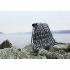 Öjbro Vantfabrik Ekshärad Sot Wool Blanket 9 Öjbro Vantfabrik Ekshärad Sot Wool Blanket