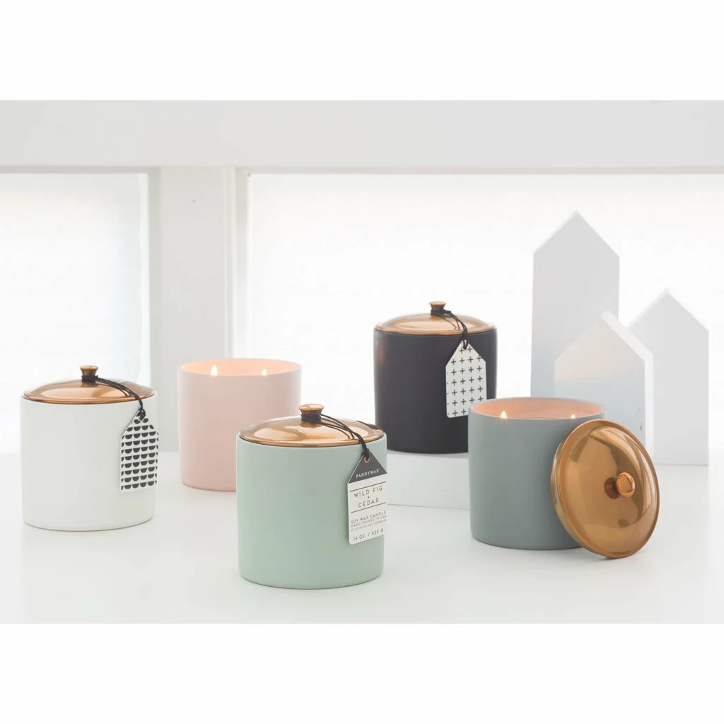 Paddywax Hygge 15oz Ceramic | Rosewood & Patchouli 4 Paddywax Hygge 15oz Ceramic | Rosewood & Patchouli