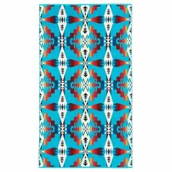 Pendleton Oversized Jacquard Spa Towel | Tucson Turquoise Home, Garden & Cooking
