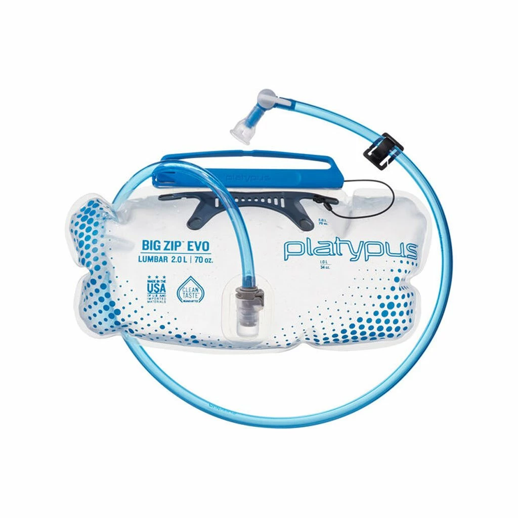 Platypus Big Zip EVO 2.0L Lumbar Water Bladder Camping Kit 3 Platypus Big Zip EVO 2.0L Lumbar Water Bladder Camping Kit