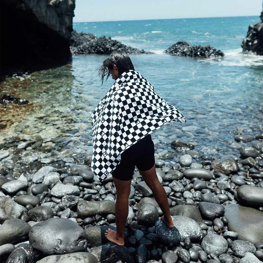 Slowtide Check Turn Beach Towel New 6 Slowtide Check Turn Beach Towel New