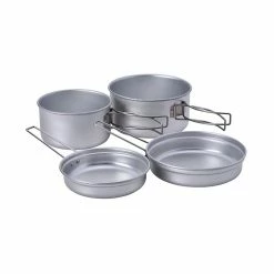Snow Peak Aluminium Multi Compact Cooker Set Camping Kit