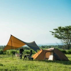 Snow Peak Camping Kit Amenity Dome Tent 4P