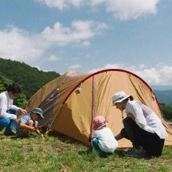 Snow Peak Camping Kit Amenity Dome Tent 4P