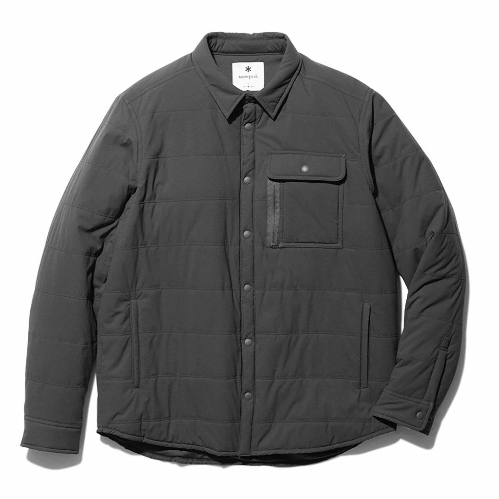 Snow Peak Home, Garden & Cooking Flexible Insulated Shirt | Winter 2021 Version 3 Snow Peak Home, Garden & Cooking Flexible Insulated Shirt | Winter 2021 Version