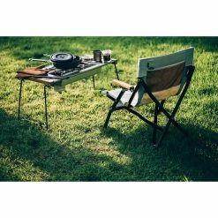 Snow Peak Camping Kit Luxury Low Chair