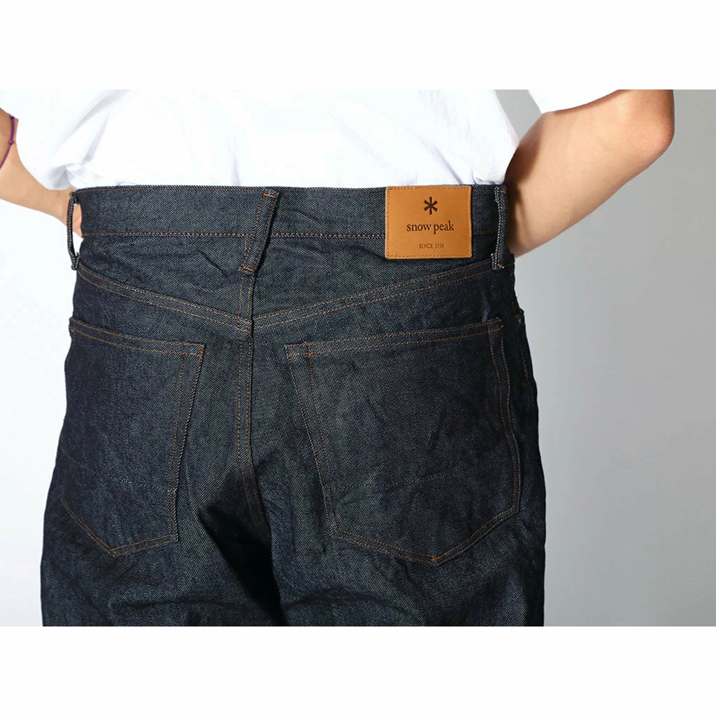 Snow Peak Recycled Cotton 5pkt Denim Regular New 7 Snow Peak Recycled Cotton 5pkt Denim Regular New
