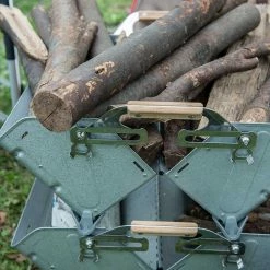 Snow Peak Stacking Shelf Container 25 Camping Kit