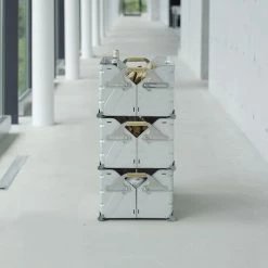 Snow Peak Stacking Shelf Container 25 Camping Kit