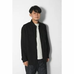 Snow Peak Home, Garden & Cooking TAKIBI Light Denim Utility Shirt 8 Snow Peak Home, Garden & Cooking TAKIBI Light Denim Utility Shirt