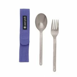 Snow Peak Titanium Fork & Spoon Set
