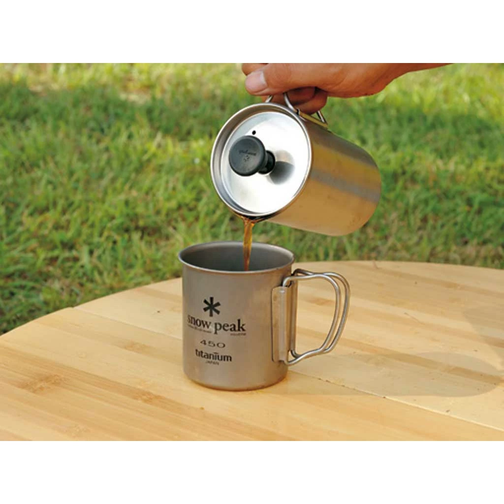Snow Peak Titanium French Press (3 Cups) 15 Snow Peak Titanium French Press (3 Cups)