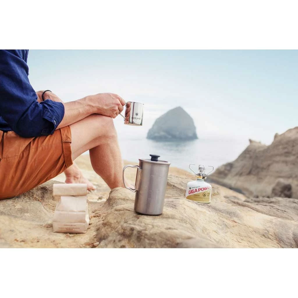 Snow Peak Titanium French Press (3 Cups) 7 Snow Peak Titanium French Press (3 Cups)