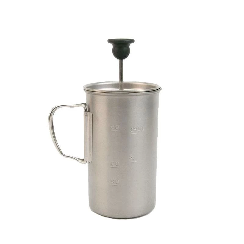 Snow Peak Titanium French Press (3 Cups) 3 Snow Peak Titanium French Press (3 Cups)