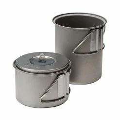 Snow Peak Camping Kit Titanium Solo Combo
