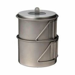 Snow Peak Camping Kit Titanium Solo Combo
