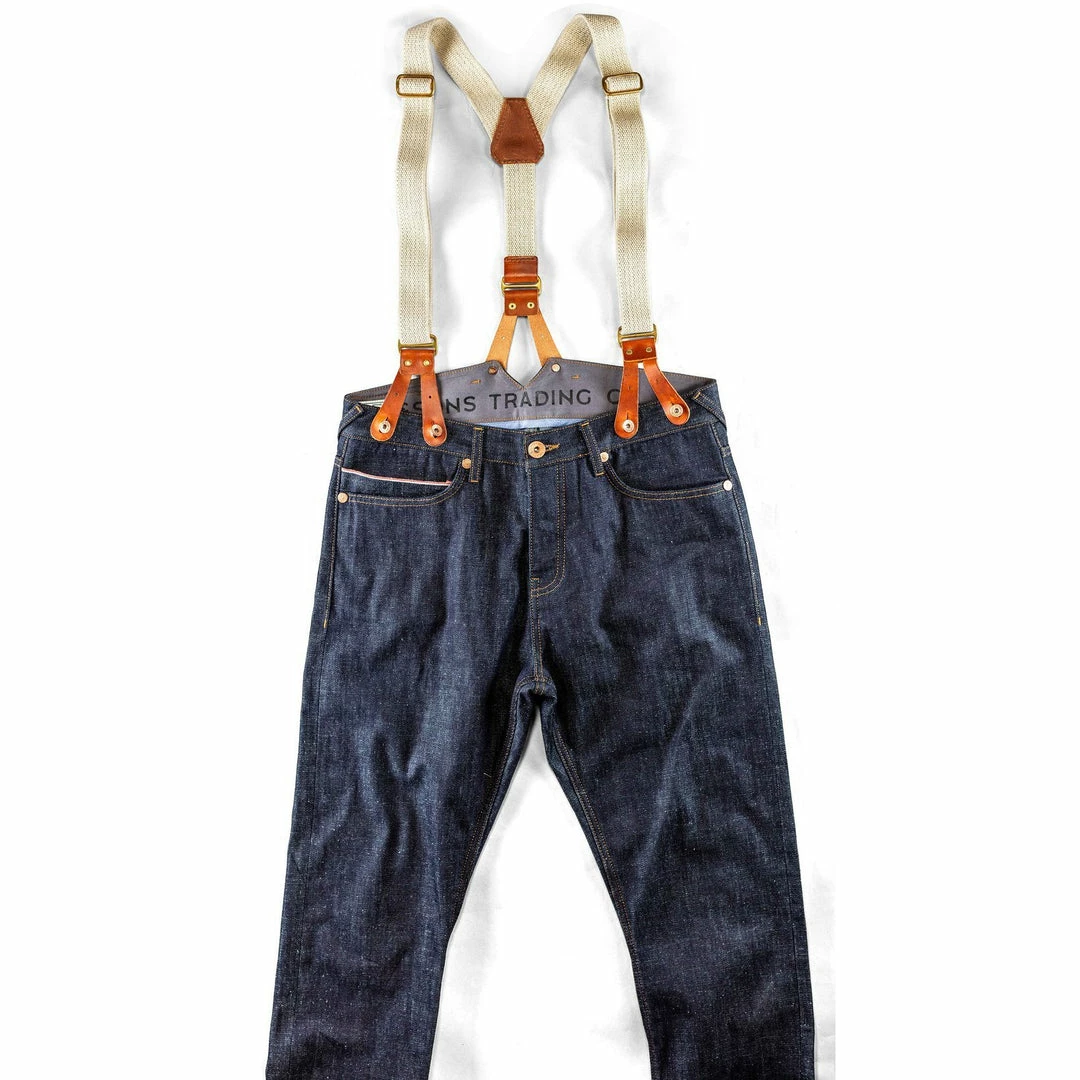 &SONS Clothing The New Frontier 14oz Selvedge Anti-bac Raw Denim Jeans 14 &SONS Clothing The New Frontier 14oz Selvedge Anti-bac Raw Denim Jeans