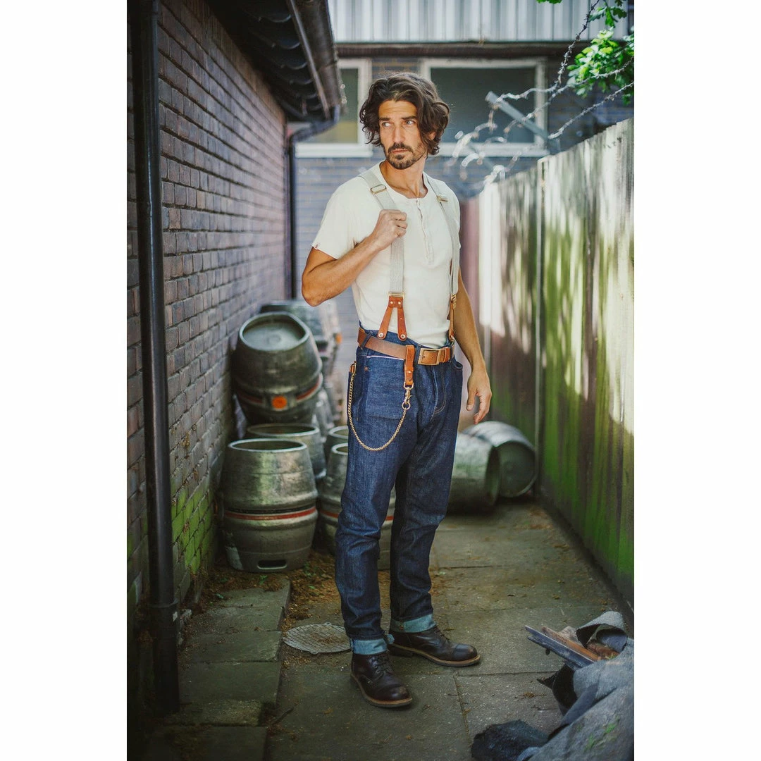 &SONS Clothing The New Frontier 14oz Selvedge Anti-bac Raw Denim Jeans 13 &SONS Clothing The New Frontier 14oz Selvedge Anti-bac Raw Denim Jeans