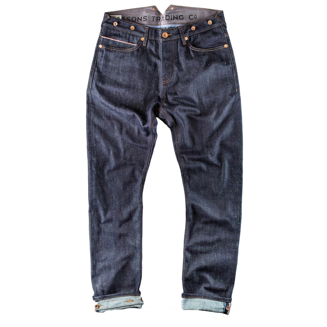 &SONS Clothing The New Frontier 14oz Selvedge Anti-bac Raw Denim Jeans 3 &SONS Clothing The New Frontier 14oz Selvedge Anti-bac Raw Denim Jeans