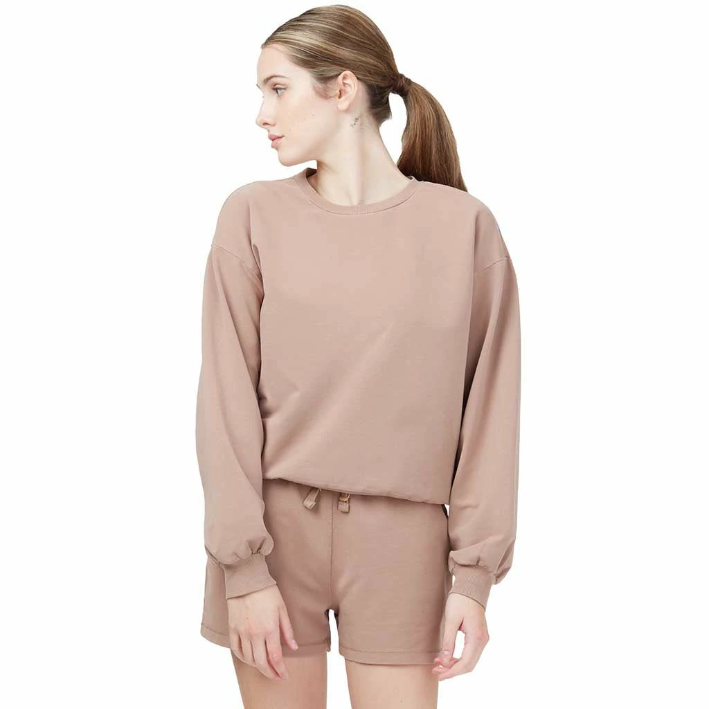 Tentree French Terry Balloon Sleeve Crew | Women's Clothing 3 Tentree French Terry Balloon Sleeve Crew | Women's Clothing