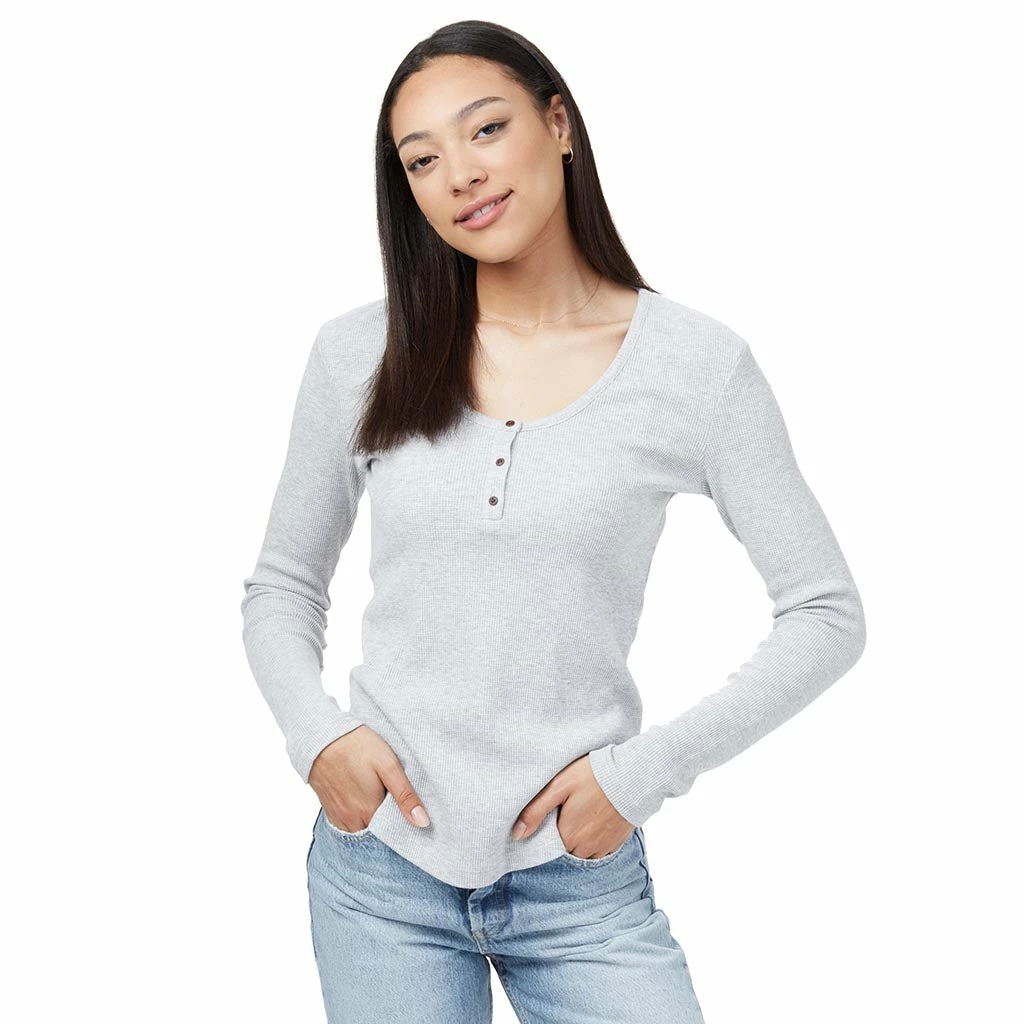 Tentree TreeWaffle Henley Longsleeve | Women's 3 Tentree TreeWaffle Henley Longsleeve | Women's