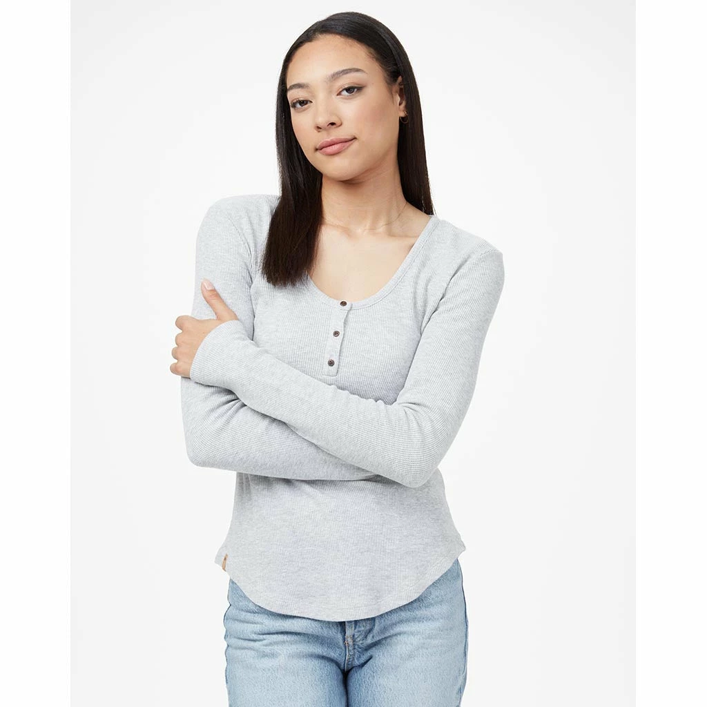 Tentree TreeWaffle Henley Longsleeve | Women's 6 Tentree TreeWaffle Henley Longsleeve | Women's