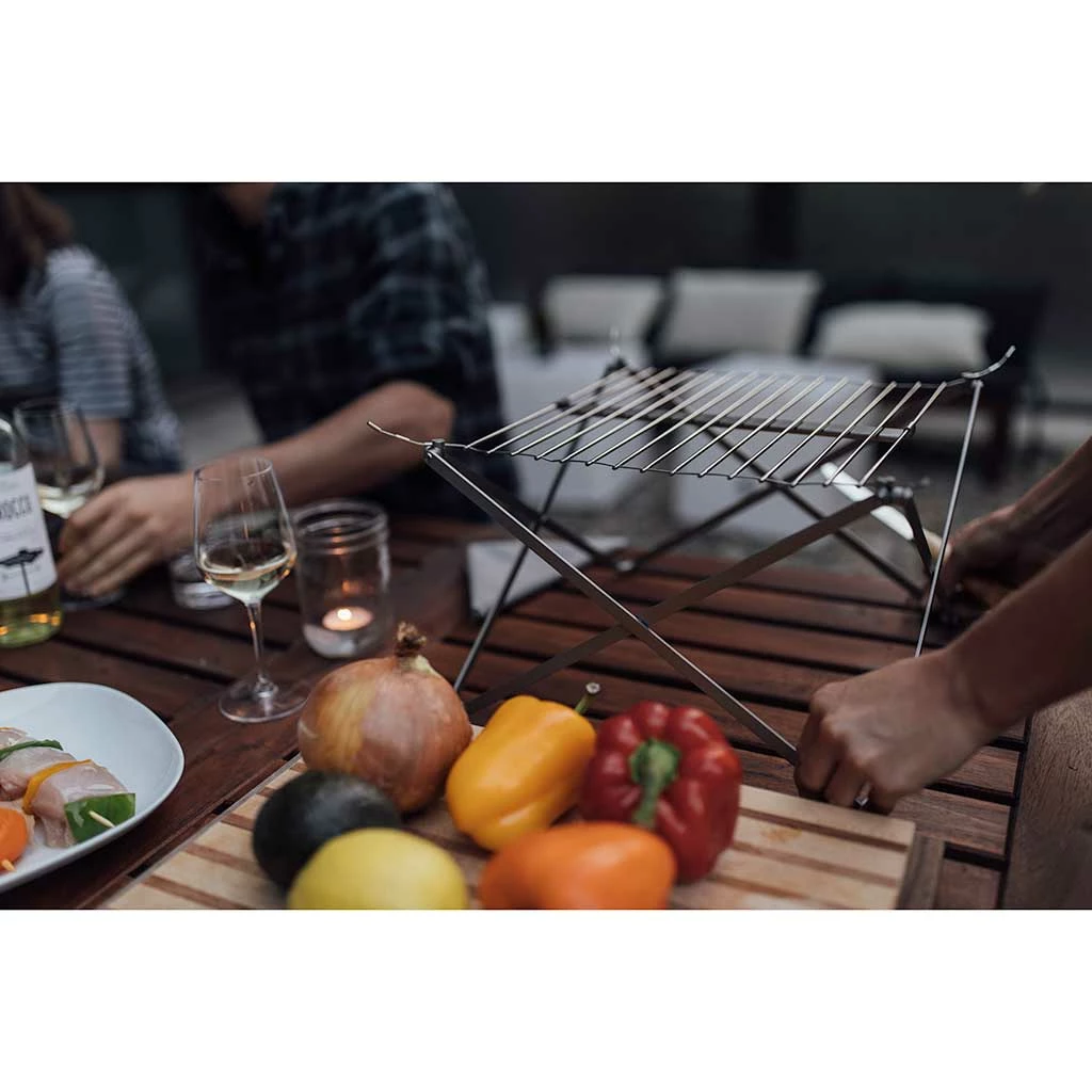 Wolf And Grizzly Camping Kit Grill With Fire Set 10 Wolf And Grizzly Camping Kit Grill With Fire Set